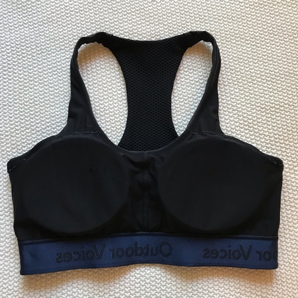 Outdoor Voices Doing Things Bra in Black (S) - Picture 8 of 14